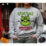 Grinch Christmas Sweatshirt