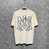 Amiri t shirts spider printing short sleeve