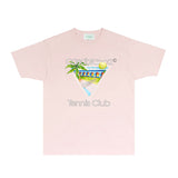 Casablanca T Shirts Fashion Print Street
