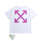 Off White T Shirts Religious Angel Oil Painting Short Sleeves