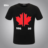 Dsq2 T Shirt Casual Sports Printed Short Sleeve Summer Men