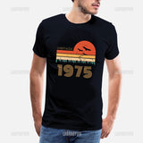 Vintage 1975 Limited Edition Men T Shirts Retro Classic