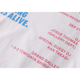 Gallery Dept T Shirts Letter Printed Double Yarn Cotton Short Sleeve Te