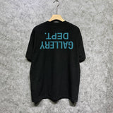 Gallery Dept T Shirt Retro Printed Loose Short-Sleeved Shirt