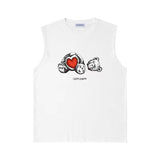 Palm Angels T Shirts Printed Vest Men 'S And Women 'S Sleeveless T-shirt