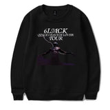 Men's and women's printed alphabet sweater