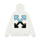 OFF WHITE Hoodie Trendy Street Style Personalized Cotton