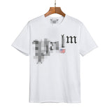 Palm Angels T Shirts Angel Letter Print Short-Sleeve T-shirt Men's Loose Casual