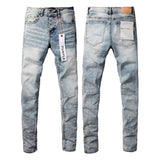 Purple Brand Jeans Pure Cotton High Street Trend