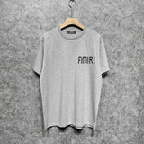 Amiri t shirts spider printing short sleeve