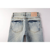 Purple Brand Jeans Pure Cotton High Street Trend #9093