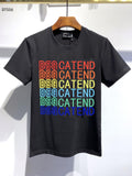 Dsq2 T Shirt Casual Sports Printed Short Sleeve Summer Men