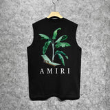 Amiri tank top beach chair printing