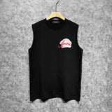 Amiri tank top pink beach print