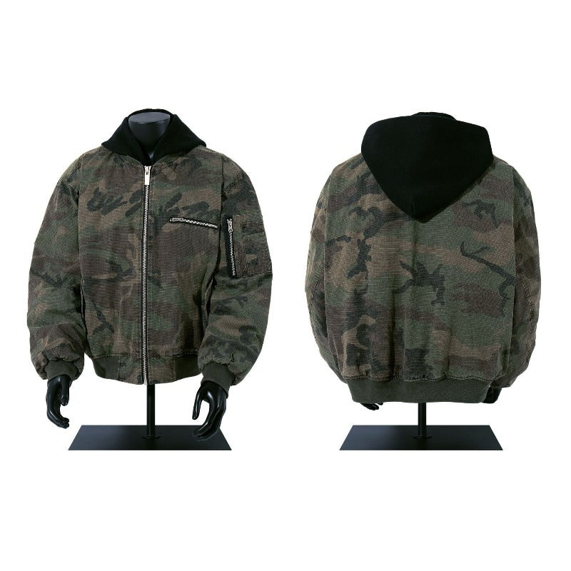 Unisex Down Jacket Men's Winter Camouflage Jacket