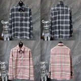 Chh Chrome Hearts Shirts Men's Multi Shirt Plaid Vintage Long Sleeve Shirt