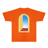 Casablanca T Shirts Fashion Print Street