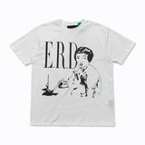ERD T Shirts Short Sleeve Retro Slogan T-shirt Cotton