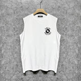 Amiri tank top radar sonic printing