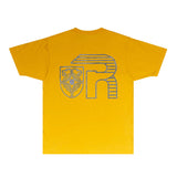 Rhude T Shirts Printed Trendy Pure Cotton