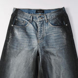 Purple Brand Jeans Rhinestones #102