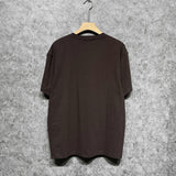 Amiri t shirts letterprinting short sleeves