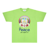 Casablanca T Shirts Fashion Print Street