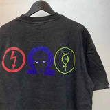 SAINT MICHAEL Vintage T Shirt FALSE PERCEPTION x Marilyn Manson Lightning Vintage Short Sleeve