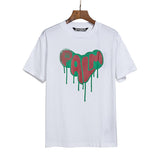 Palm Angels T Shirts Printed Short Sleeve T-shirt Men's Loose Half Sleeve