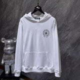 Chh Chrome Hearts Hoodie Croix Horseshoe Sanskrit Casual Hooded Sweater