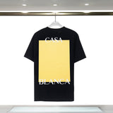 Casablanca T Shirts Spring Summer CASA Sea Fish Alphabet Starry Sky