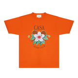 Casablanca T Shirts Fashion Print Street