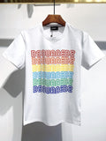 Dsq2 T Shirt Casual Sports Printed Short Sleeve Summer Men