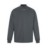 Unisex long-sleeved shirt autum half turtleneck