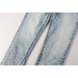 Purple Brand Jeans Pure Cotton High Street Trend