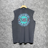 Amiri tank top colorful sun print