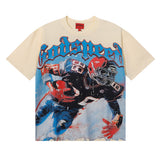 Godspeed T Shirts Rugby Players Printed Cotton Casual Short Sleeves Men and Women