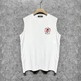 Amiri tank top hat big gray wolf printing