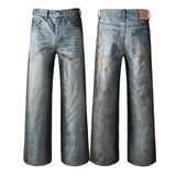 Purple Brand Jeans Rhinestones #102