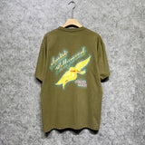 Amiri t shirts star point wings printing short sleeve