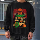 Pumpkin Halloween Crewneck Sweatshirt Unisex