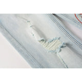 KSUBI Jeans Slim Fit Casual Stretch Ripped  Jeans