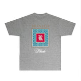 Rhude T Shirts Printed Trendy Pure Cotton