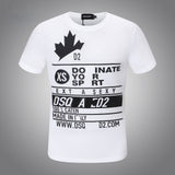 Dsq2 T Shirt DSQ Lian D2 Casual Sports Printed Short Sleeve Summer Men