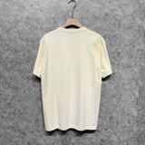 Amiri t shirts letterprinting short sleeves