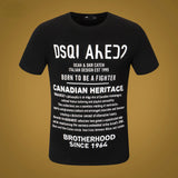 Dsq2 T Shirt Casual Sports Printed Short Sleeve Summer Men