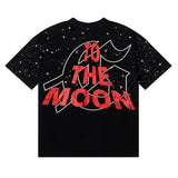 Godspeed T Shirts Astronaut Earth Gypsy Printing Cotton Casual Short Sleeve Men and Women