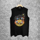 Amiri tank top cartoon starfish printing