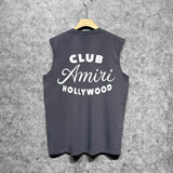 Amiri tank top hollywood club printing