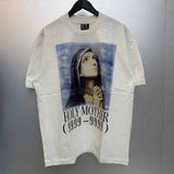 SAINT MICHAEL Vintage T Shirt holy mother short sleeve